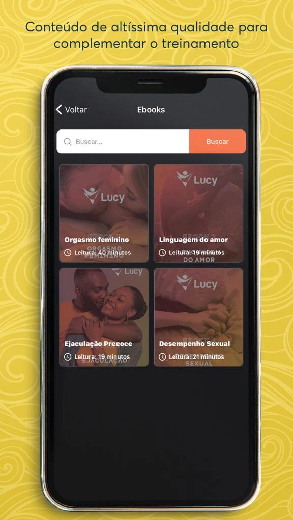 Lucy Treinamento Masculino screenshot